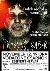 Presser G�bor �s vend�geinek koncertje Sz�kesfeh�rv�ron, 2014.&nbsp;november&nbsp;12‑�n